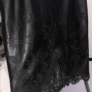 Black Leather skirt